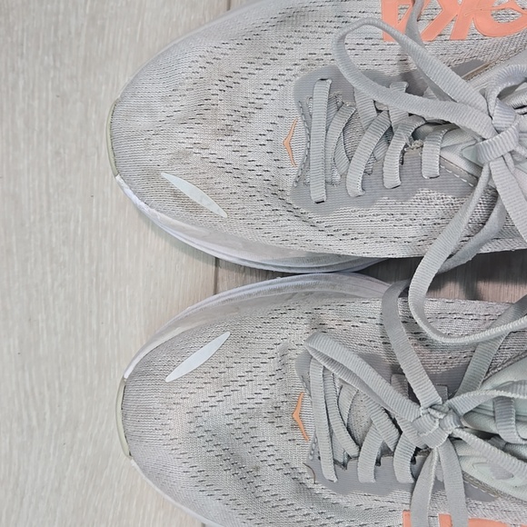 Hoka One One Mens Bondi 8 Athletic Running Shoes Sneakers Sz 9B - Picture 8 of 13